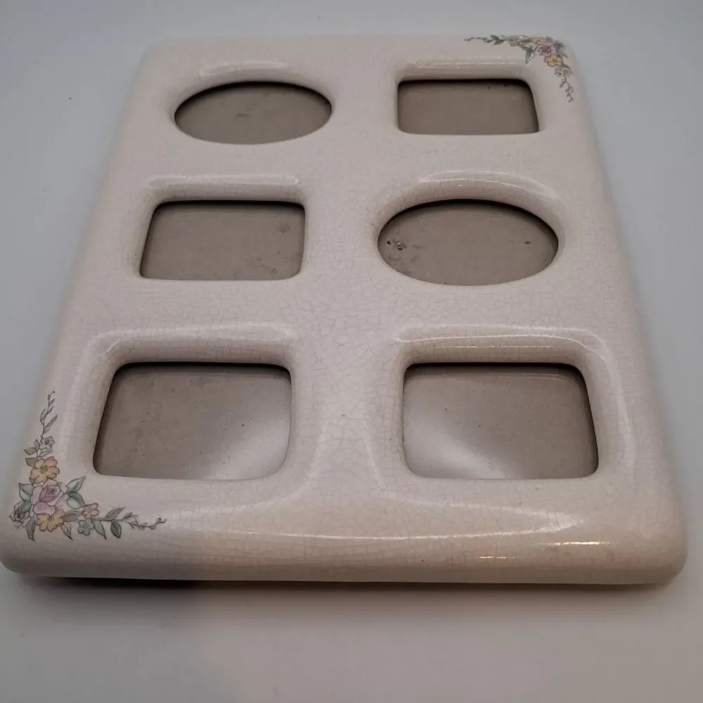 Vtg Ceramic 6 Mini Picture 9
